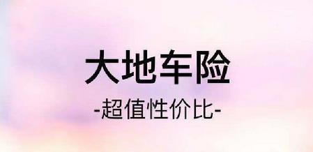 大地车辆保险保险